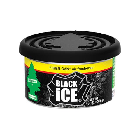 Little Trees Black ice Fiber Can